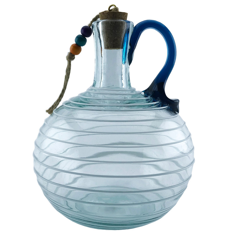 بطری شیشه ای طرح نواری کد 580b