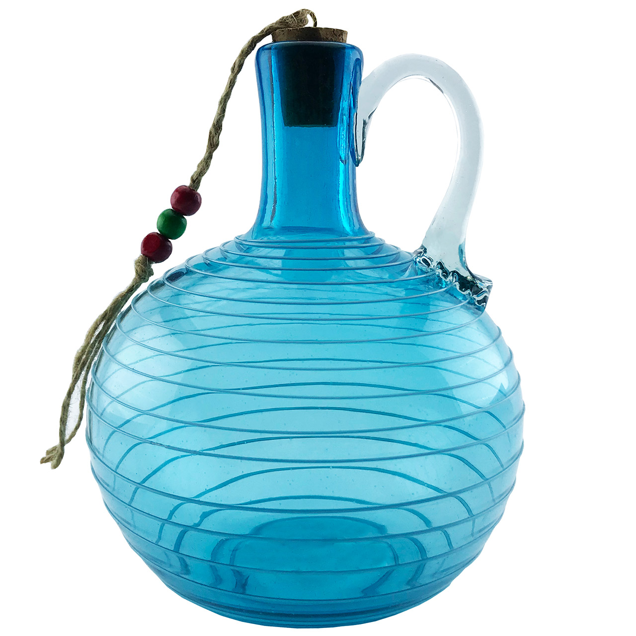 بطری شیشه ای طرح نواری کد 515