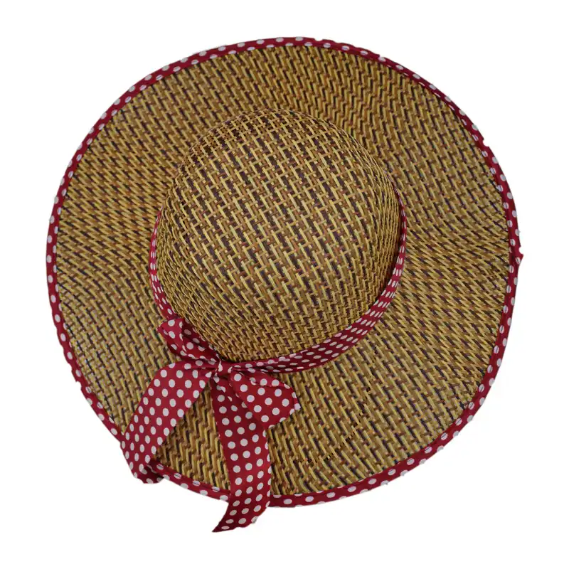 کلاه آفتابگیر مدل حصیری ساحلی 2023