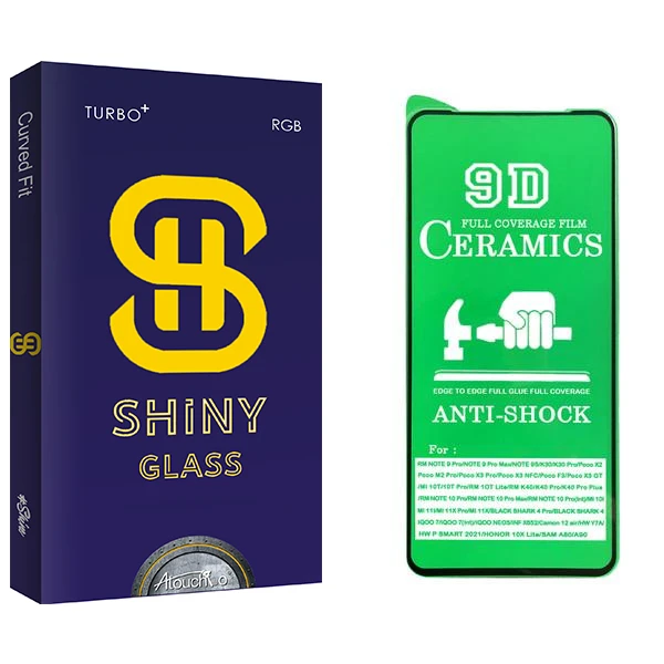 محافظ صفحه نمایش سرامیکی آتوچبو مدل Shiny مناسب برای گوشی موبایل شیائومی Redmi Note 12 Pro