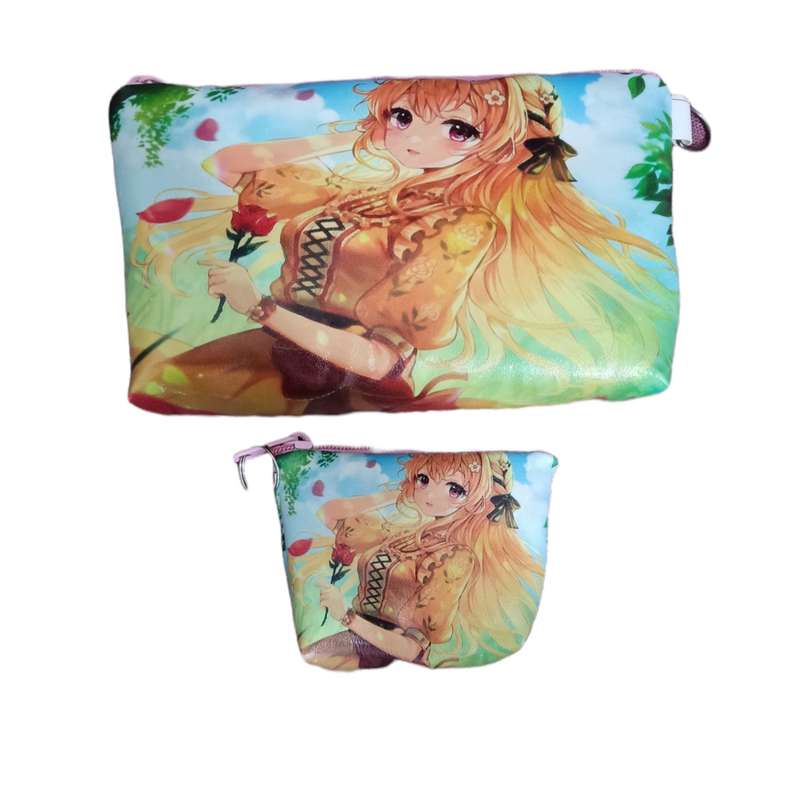 کیف لوازم آرایش زنانه مدل آرتا به همراه کیف هندزفری