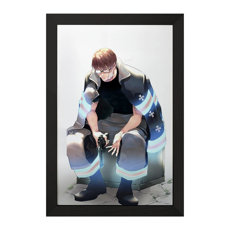 تابلو خندالو مدل هیناوا انیمه نیروی آتش کد 32226