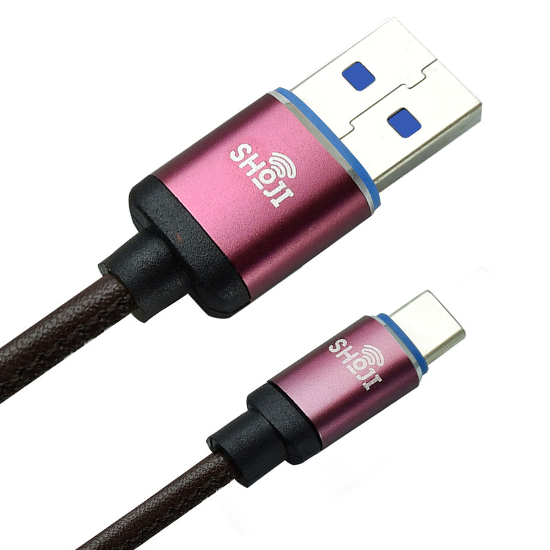 کابل تبدیل USB به USB-C شوجی مدل SH-1019 طول 1 متر