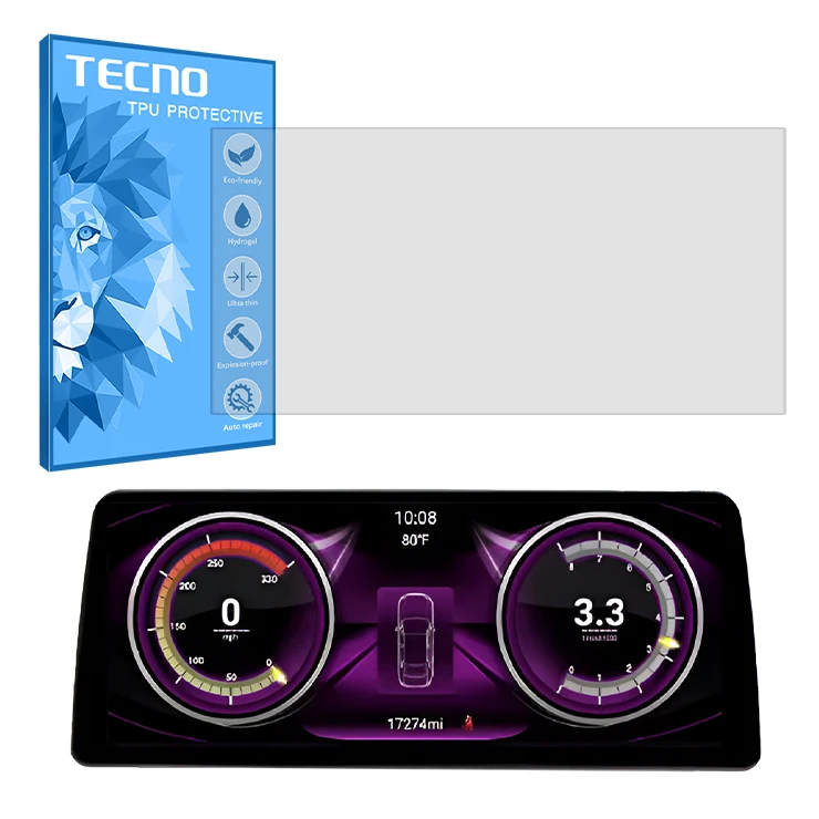 محافظ مانیتور مات تکنو مدل Fabric مناسب برای بی ام دبلیو BMW X3 2015-2017