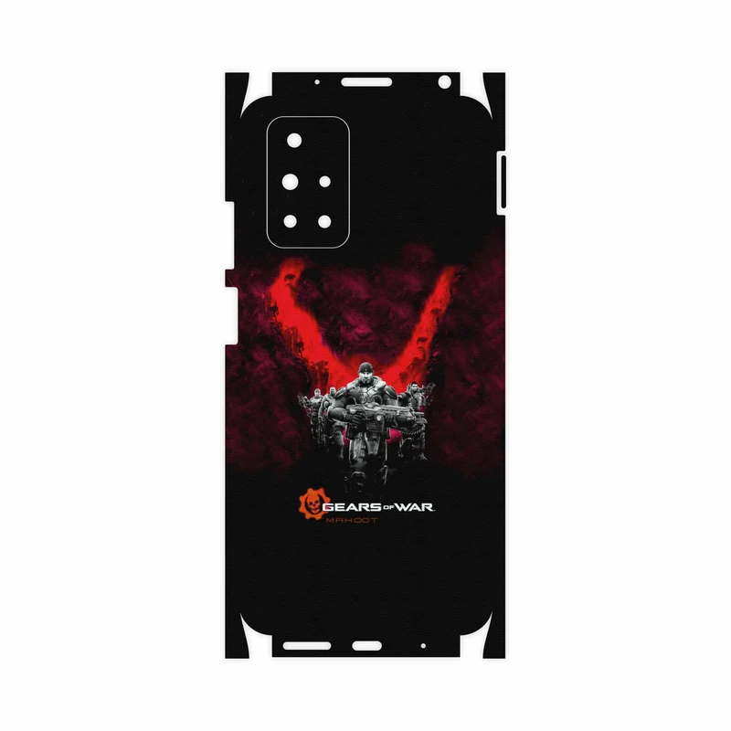 برچسب پوششی ماهوت مدل Gears-Of-War-Game-FullSkin مناسب برای گوشی موبایل شیائومی Redmi 10