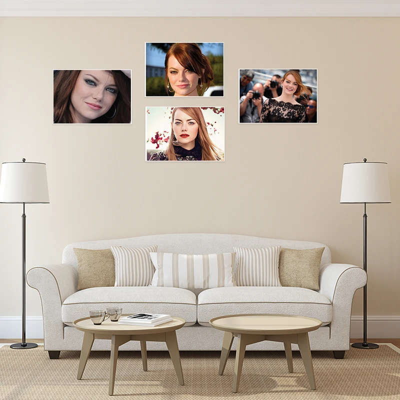 پوستر طرح اما استون کد A-2168-Emma Stone مجموعه 4 عددی