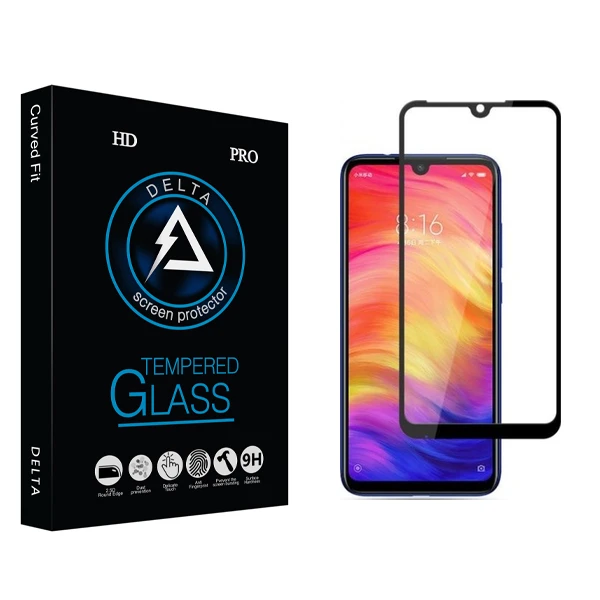 محافظ صفحه نمایش دلتا مدل HD مناسب برای گوشی موبایل شیائومی Redmi Note 7Pro