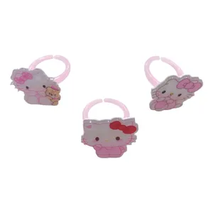 انگشتر دخترانه مدل کیتی کد BASTEKITI03 بسته 3 عددی