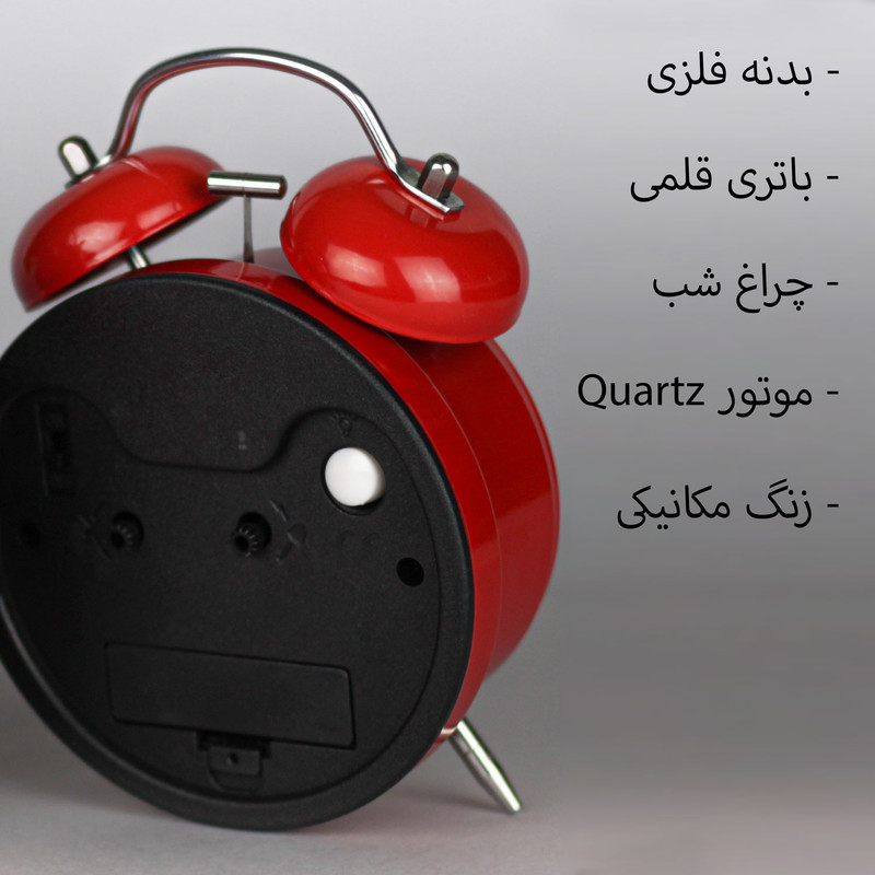 ساعت رومیزی طرح شیطان کش نزوکو Demon Slayer