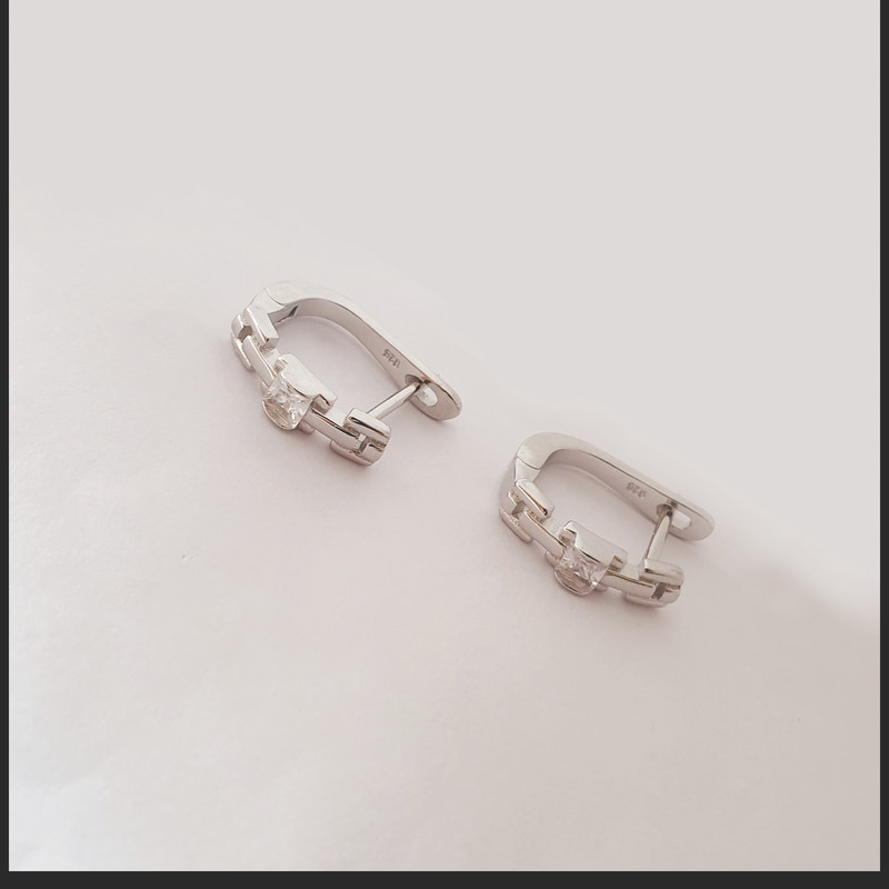 گوشواره نقره زنانه مدل G184 گوشواره نقره زنانه مدل G184