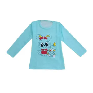 تی شرت آستین بلند دخترانه مدل RP79