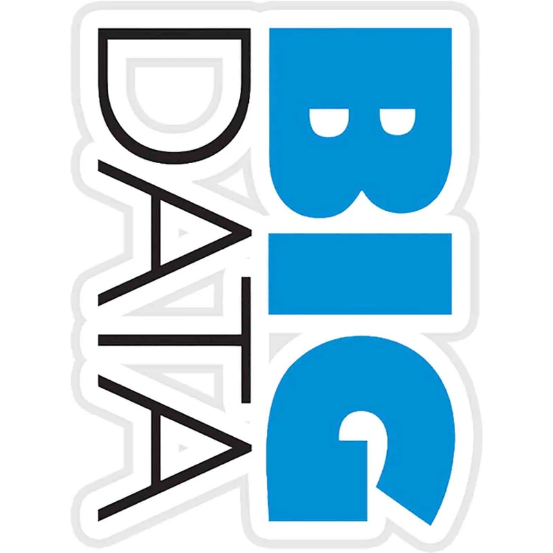 استیکر لپ تاپ طرح big data کدST186