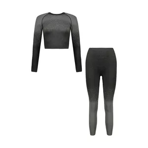 ست نیم تنه و لگینگ ورزشی زنانه ام تی سی مدل 124-1