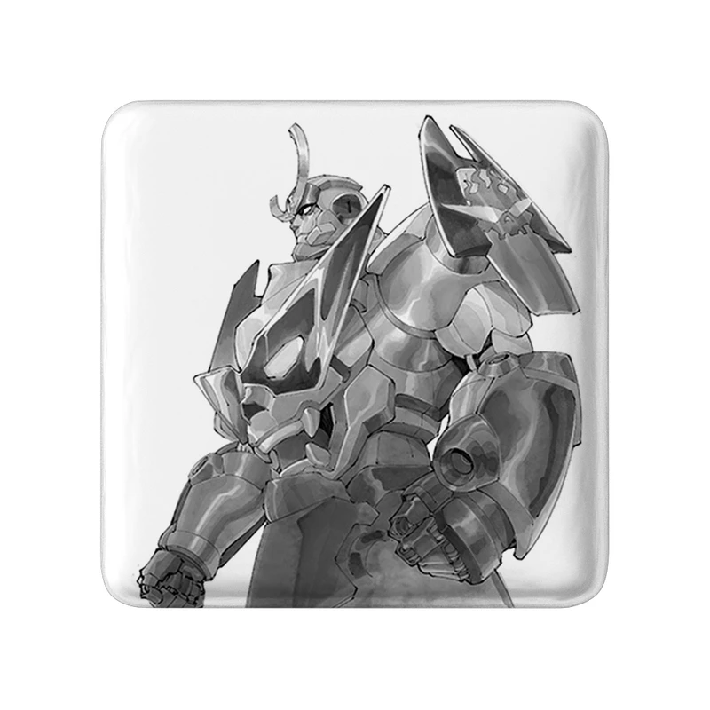 مگنت خندالو طرح انیمه گورن لاگان مدل مربعی کد 32308