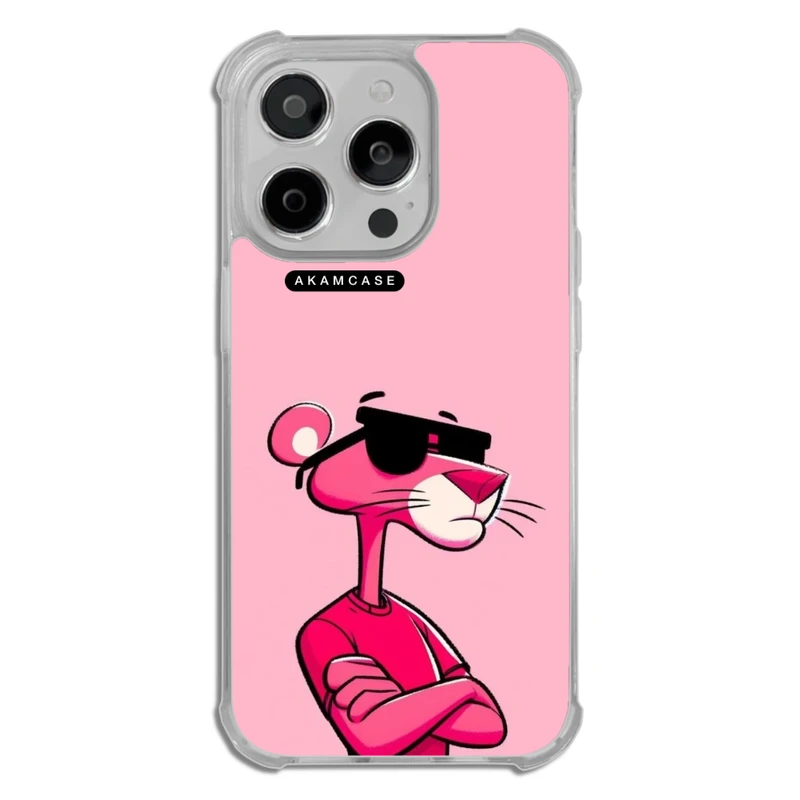 کاور آکام مدل AMC-WTA14PRO-PINK PANTHER11 مناسب برای گوشی موبایل اپل iPhone 14 Pro