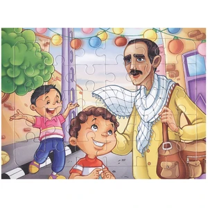 پازل 30 تکه مدل رزمنده