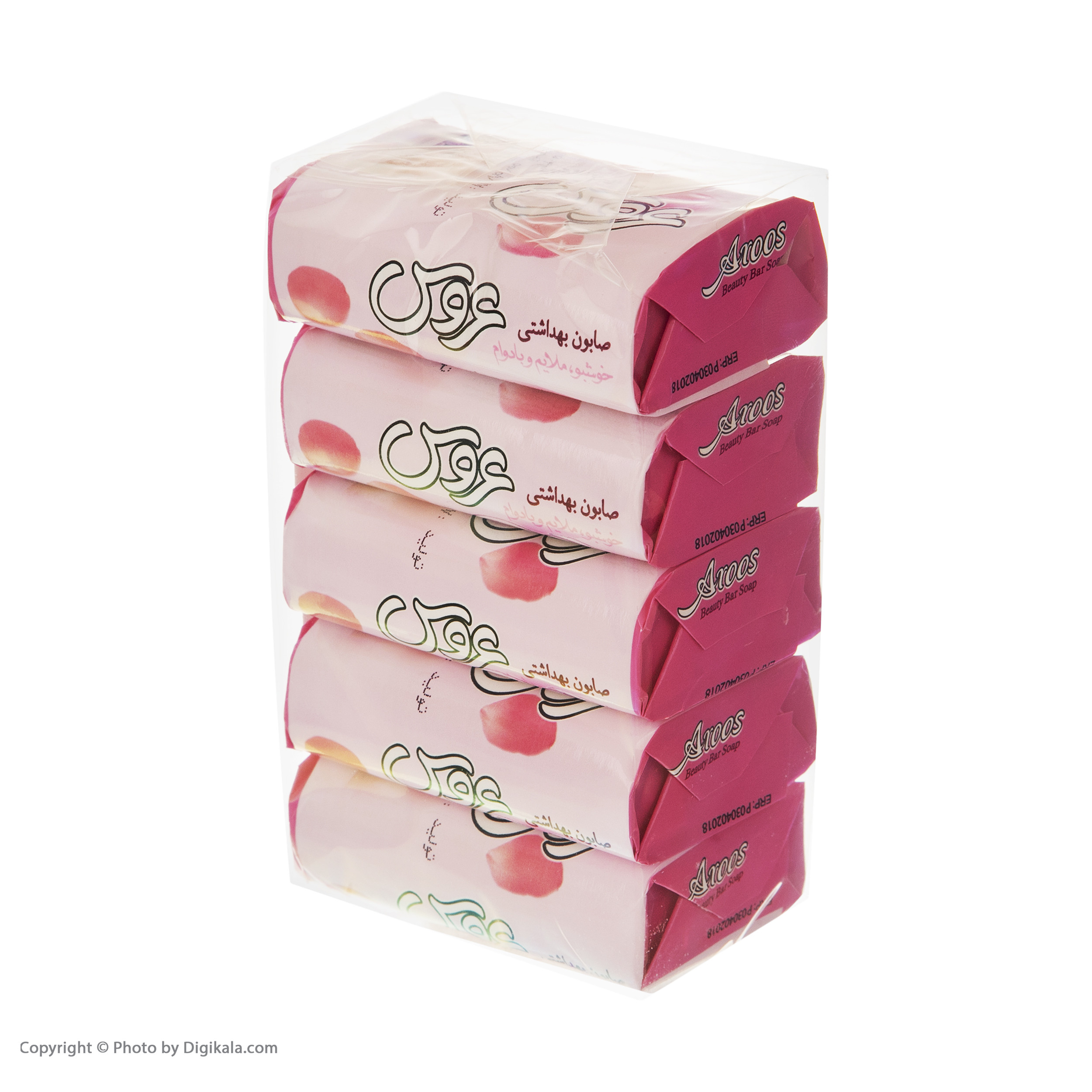 صابون شستشو عروس مدل Pi01 وزن 75 گرم مجموعه 5 عددی