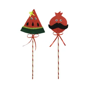 تاپر سورتک طرح هندوانه و انار شب یلدا مدل STY126 مجموعه 2 عددی