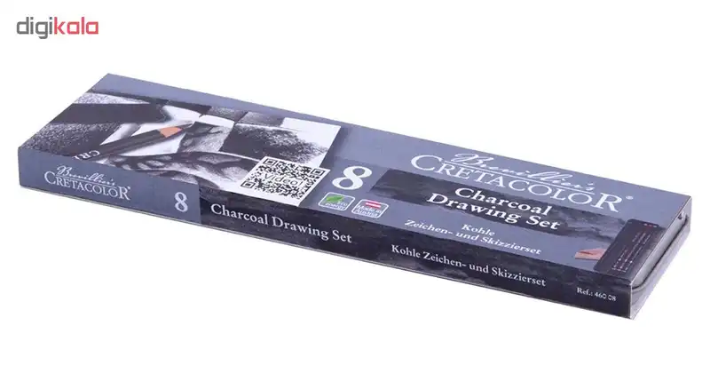 ست طراحی زغال کرتاکالر مدل 46008 بسته 8 عددی