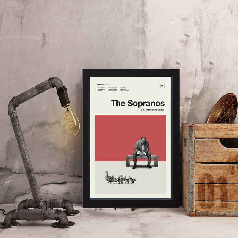 تابلو مدل The Sopranos کد S1402-b