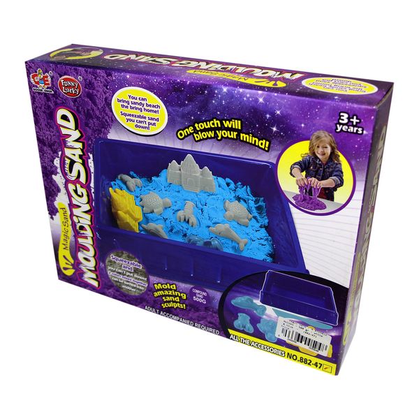ساختنی شن جادویی فانی لاکی مدل MagicSand.882-47 ساختنی شن جادویی فانی لاکی مدل MagicSand.882-47