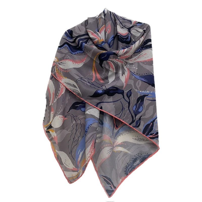 روسری زنانه مدل نخی چهارفصل قواره بزرگ کد 1668