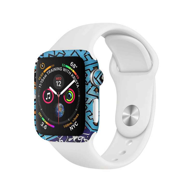 برچسب ماهوت طرح Slimi_Design مناسب برای اپل واچ Watch 4 40mm