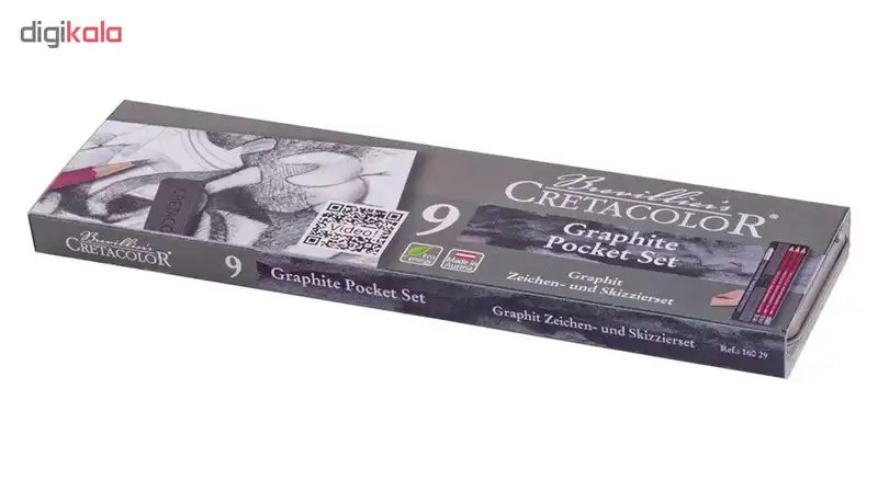 ست گرافیت کرتاکالر مدل 16029 بسته 9 عددی