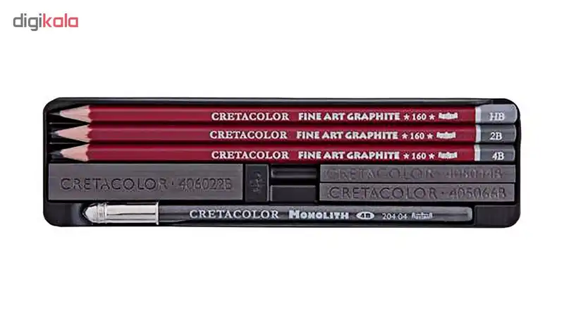 ست گرافیت کرتاکالر مدل 16029 بسته 9 عددی