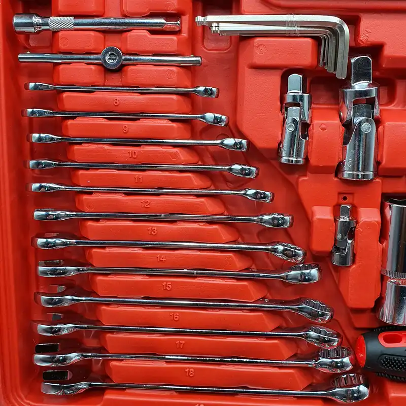 مجموعه 216 عددی آچار بکس جی ان ترد مدل 10009