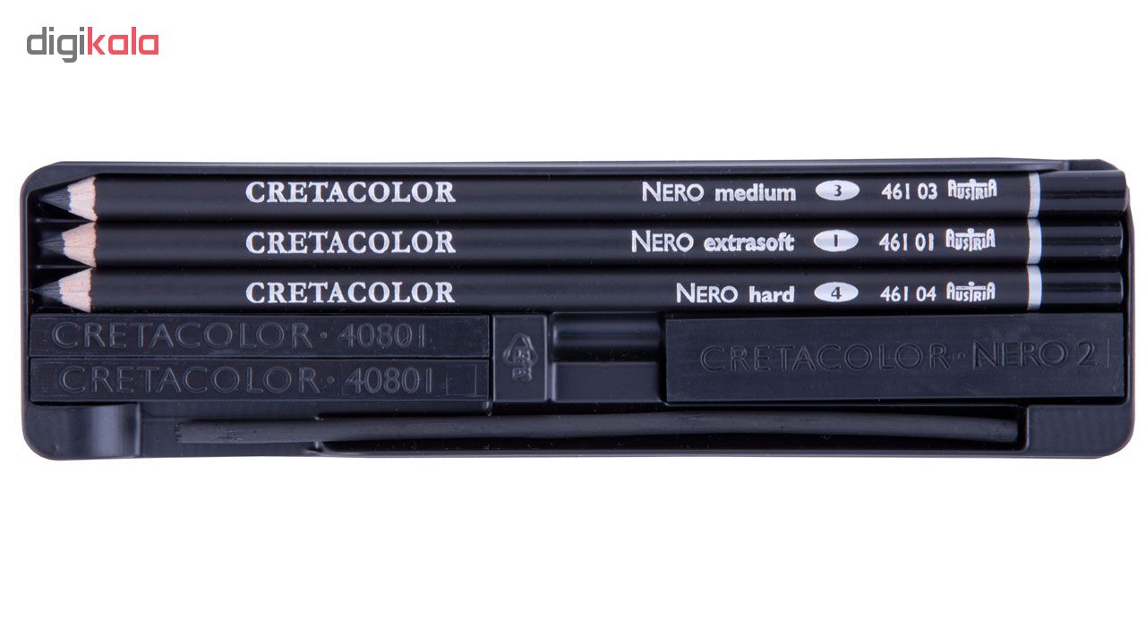 ست مداد کنته کرتاکالر مدل Nero کد 40008 بسته 7 عددی