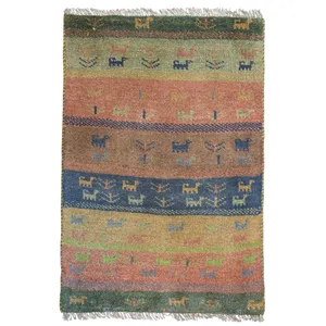 گبه دستباف نیم متری کد 4218