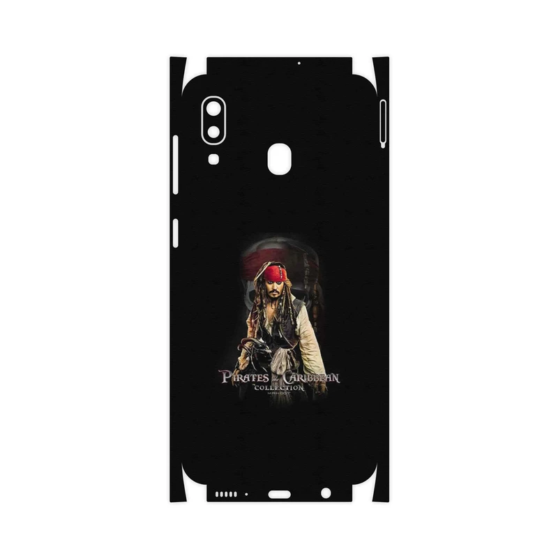 برچسب پوششی ماهوت مدل PIRATES OF THE CARIBBEAN-FullSkin مناسب برای گوشی موبایل سامسونگ Galaxy A20