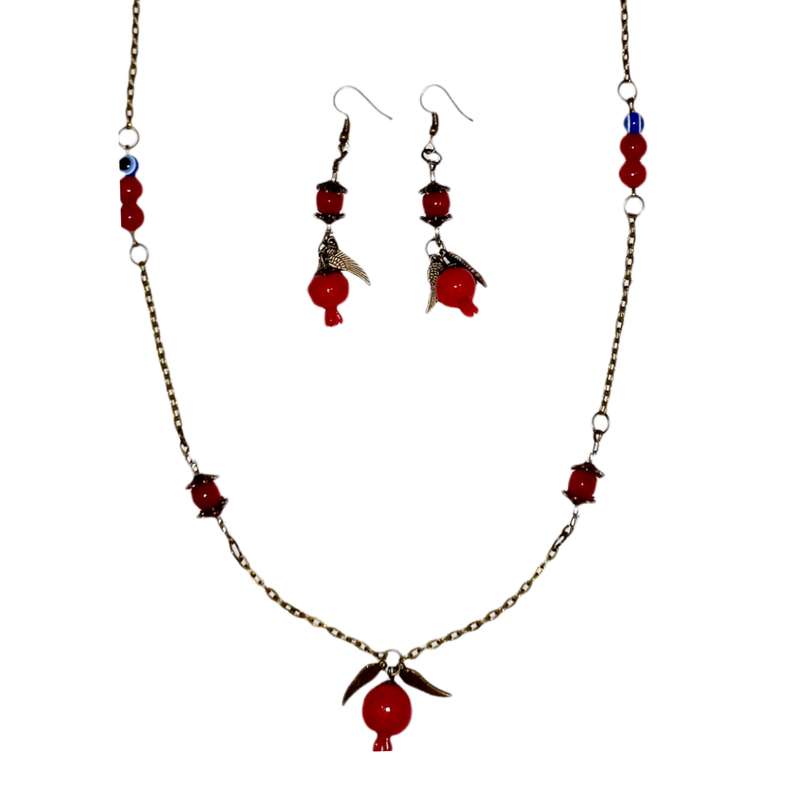 نیم ست زنانه مدل انار MG02