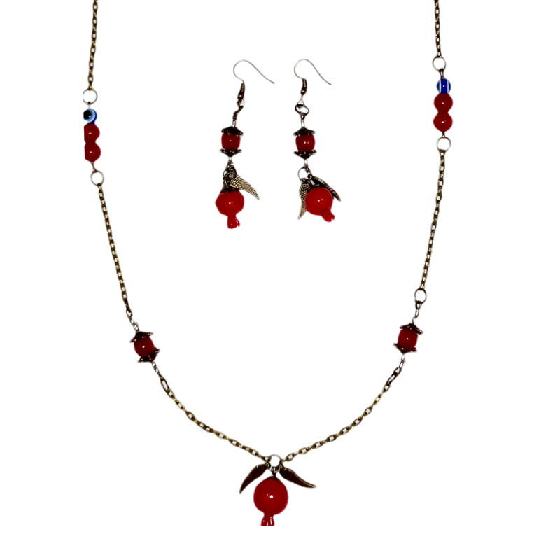 نیم ست زنانه مدل انار MG02