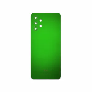 MAHOOT Metallic-Green Cover Sticker for Samsung Galaxy A32 4G