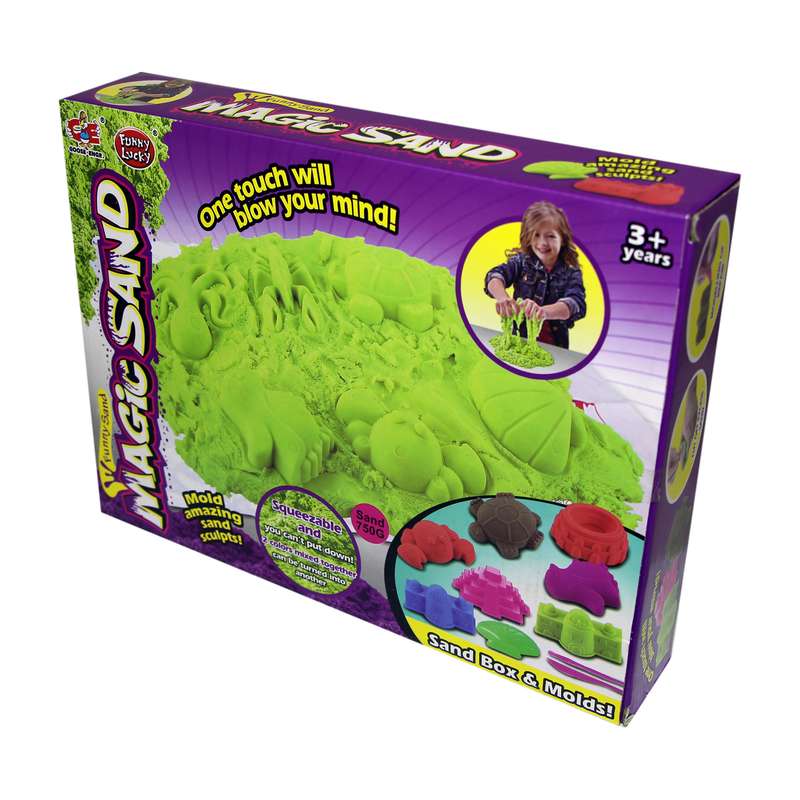 ساختنی شن جادویی فانی لاکی مدل MagicSand.882-13