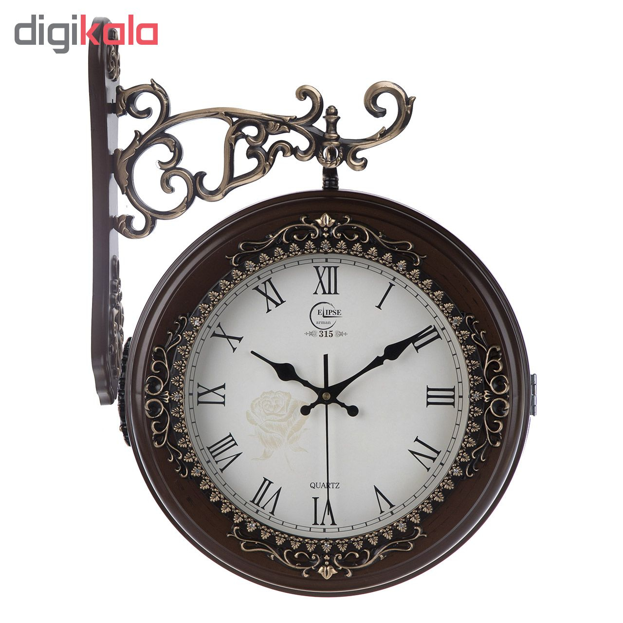 ساعت دیواری دو طرفه مدل Elipse 315