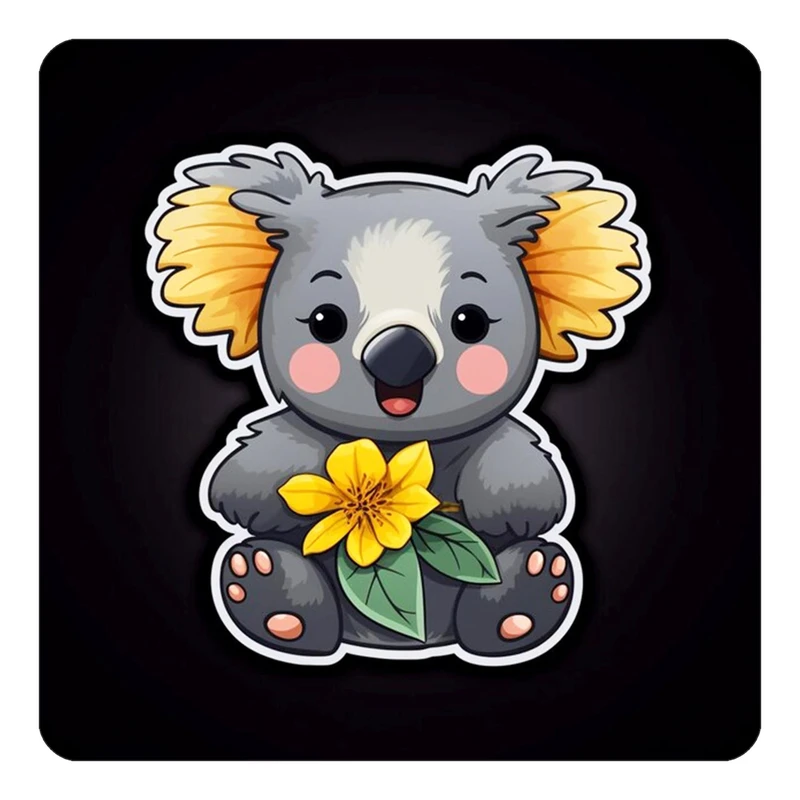 مگنت کاکتی طرح حیوانات کارتونی مدل mp28759