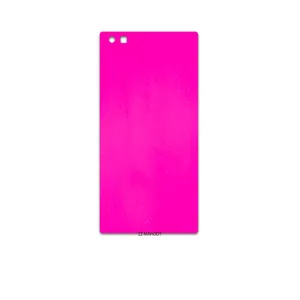 MAHOOT Phosphorus-Pink Cover Sticker for BlackBerry Leap