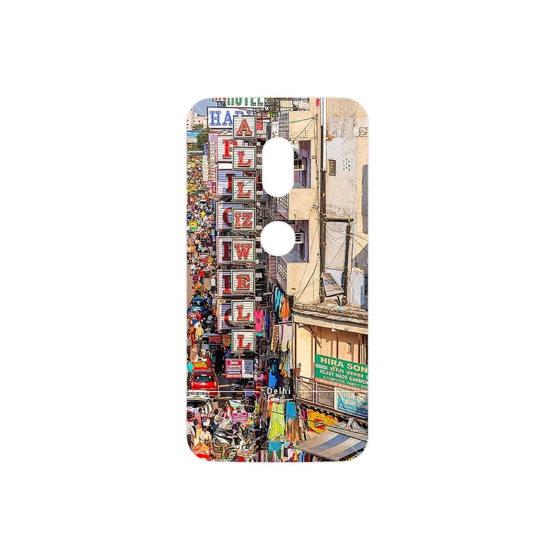 برچسب پوششی ماهوت مدل City of Delhi مناسب برای گوشی موبایل موتورولا Moto G4 Play