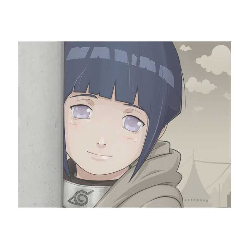 استیکر لپ تاپ و موبایل مدل انیمه طرح ناروتو هیناتا هیوگا Naruto Hinata Hyuga کد 1399