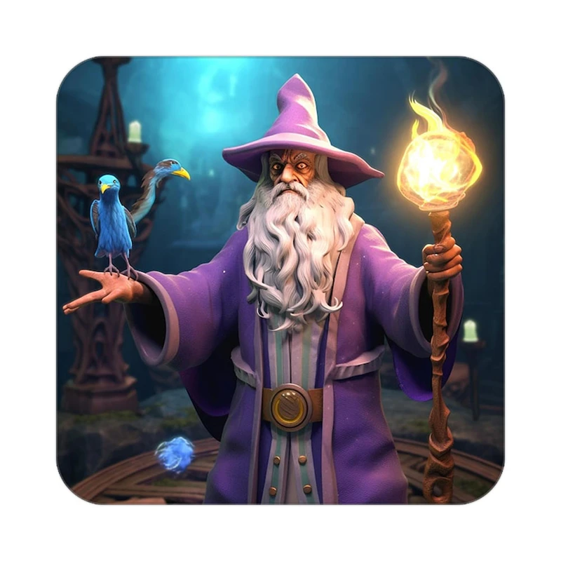 زیر لیوانی کاکتی طرح هری پاتر Harry Potter مدل mp43357