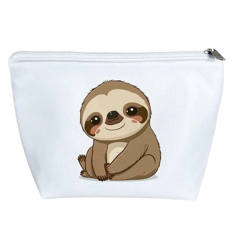 کیف لوازم آرایش دخترانه خندالو مدل تنبل بامزه کد H1579