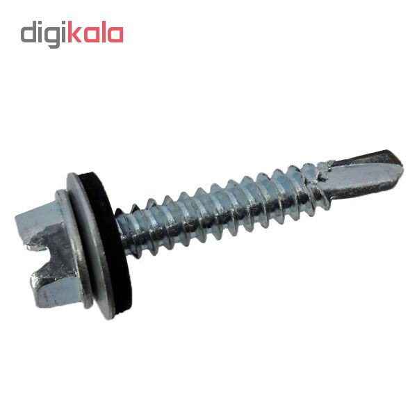 پیچ شیروانی سر مته دار مدل 20-14بسته 500 عددی