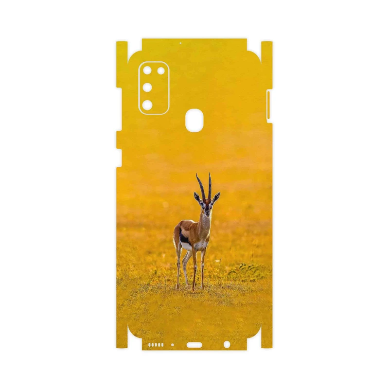 برچسب پوششی ماهوت مدل Gazelle-FullSkin مناسب برای گوشی موبایل سامسونگ Galaxy M21