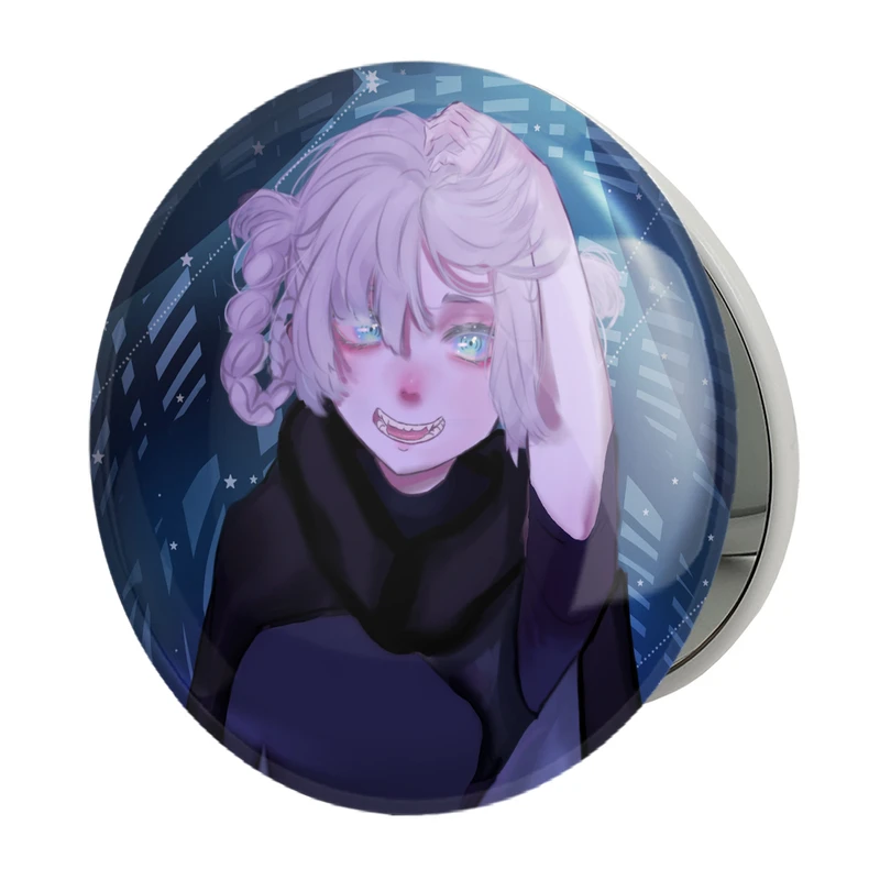 آینه جیبی خندالو طرح نازونا ناناکوسا انیمه کال آف نایت مدل تاشو کد 17816