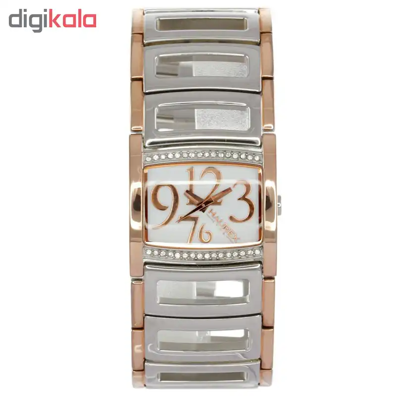ساعت مچی عقربه ای زنانه هورکس مدل ZQHX-XU345DWH