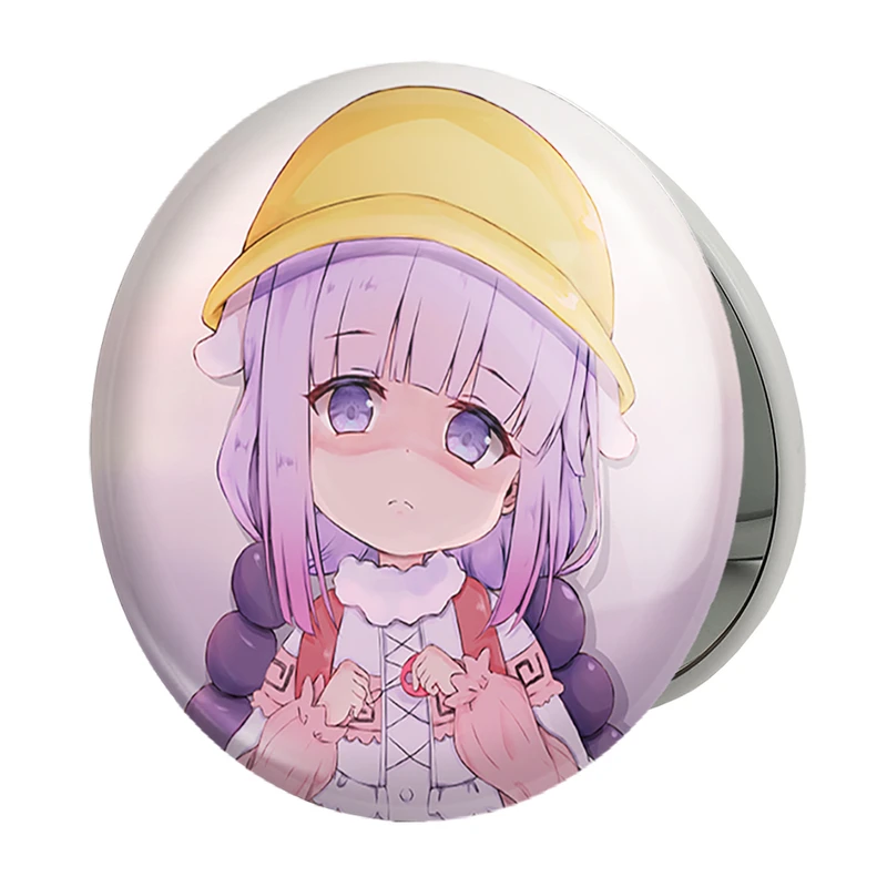 آینه جیبی خندالو طرح کانا انیمه اژدهای خدمتکار کوبایاشی مدل تاشو کد 36315