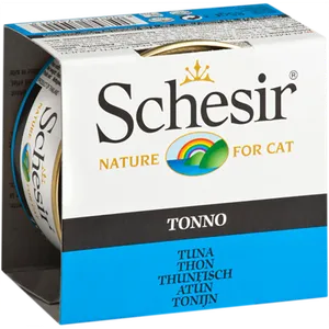 کنسرو غذای گربه شسیر مدل Tuna-50013 با طعم ماهی تن وزن 85 گرم